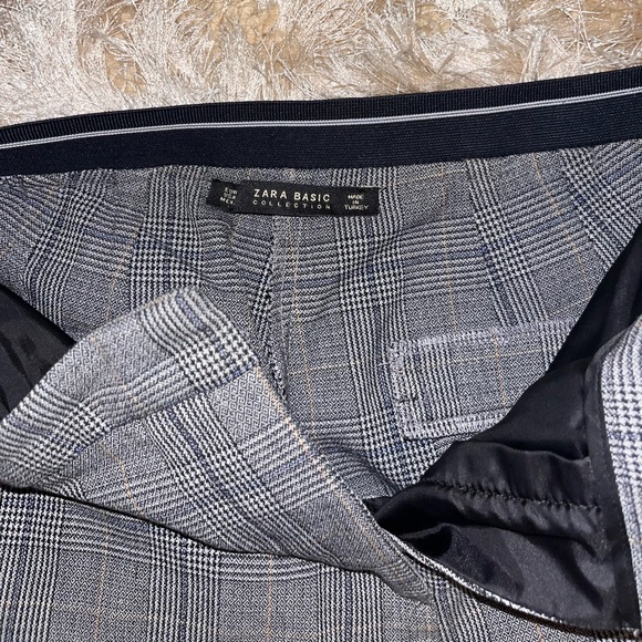 Zara Plaid Dress Pants - Picture 2 of 4